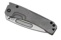 Medford Slim Midi, S45VN Tumbled Tanto Blade, Tumbled Handle, PVD Hardware Clip Pocket Knife -Chic Knife Store MF 23 SM 01 06 medford