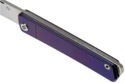 Medford Gentleman Jack Blue Anodized Handles Pocket Knife -Chic Knife Store MF GJ 1 BL 07 medford