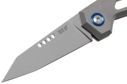 MKM Edge EG-T Sandblasted Titanium Pocket Knife, Graciut Design -Chic Knife Store MMK EG T 03 mkm knives