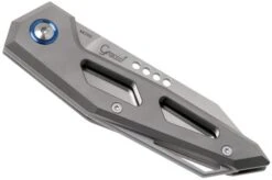 MKM Edge EG-T Sandblasted Titanium Pocket Knife, Graciut Design -Chic Knife Store MMK EG T 04 mkm knives