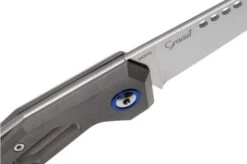 MKM Edge EG-T Sandblasted Titanium Pocket Knife, Graciut Design -Chic Knife Store MMK EG T 06 mkm knives