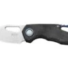 MKM Isonzo FX03M-3BC Clippoint M390, Black Canvas Micarta Pocket Knife, Jesper Voxnaes Design -Chic Knife Store MMK FX03M 3BC 01 mkm