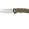 MKM Root RT-GC Satin Green Canvas Micarta Pocket Knife, Jens Anso Design -Chic Knife Store MMK RT GC 01 mkm