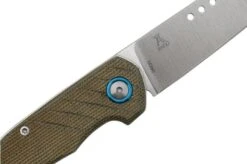 MKM Root RT-GC Satin Green Canvas Micarta Pocket Knife, Jens Anso Design -Chic Knife Store MMK RT GC 05 mkm