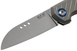 MKM Root RT-T Titanium Grey Pocket Knife, Jens Anso Design -Chic Knife Store MMK RT T 03 mkm knives