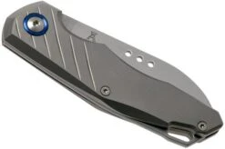 MKM Root RT-T Titanium Grey Pocket Knife, Jens Anso Design -Chic Knife Store MMK RT T 04 mkm knives