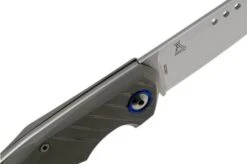 MKM Root RT-T Titanium Grey Pocket Knife, Jens Anso Design -Chic Knife Store MMK RT T 06 mkm knives