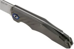 MKM Root RT-T Titanium Grey Pocket Knife, Jens Anso Design -Chic Knife Store MMK RT T 07 mkm knives