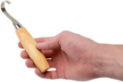 Morakniv Hook Knife 164 Spoon Knife, Right-handed, With Sheath -Chic Knife Store MO13385 05 mora knives