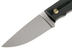 Nordic Knife Design Lizard 75 Black, 2031 Fixed Knife -Chic Knife Store NKD2031 03 nordic knife design
