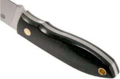 Nordic Knife Design Lizard 75 Black, 2031 Fixed Knife -Chic Knife Store NKD2031 04 nordic knife design