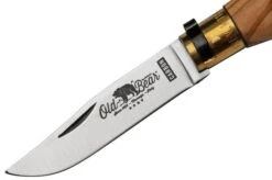 Old Bear Classical Olive Carbon M, 9306-19-LU Pocket Knife -Chic Knife Store OB9306 19 LU 03 oldbear