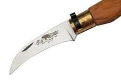 Old Bear Mushroom Olive M, 9387-19-LU Mushroom Knife 12 Old Bear Mushroom Olive M, 9387-19-LU Mushroom Knife -Chic Knife Store OB9387 19 LU 03 oldbear