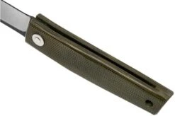 Ohta FK5 Higonokami-pocket Knife, Green Canvas Micarta -Chic Knife Store OHTA OFF FK5 M G 05 ohta knives