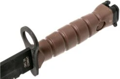 Ontario-3S Bayonet Brown, 6504 15 Ontario-3S Bayonet Brown, 6504 -Chic Knife Store OKC6504 05 ontario okc6504 05