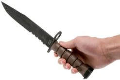 Ontario-3S Bayonet Brown, 6504 17 Ontario-3S Bayonet Brown, 6504 -Chic Knife Store OKC6504 07 ontario okc6504 07
