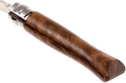 Opinel Pocket Knife No. 6 Luxury Range, Stainless Steel, Walnut Wood -Chic Knife Store OP002022 05 opinel op002022 05