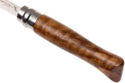 Opinel Pocket Knife No. 6 Luxury Range, Stainless Steel, Walnut Wood -Chic Knife Store OP002022 06 opinel op002022 06