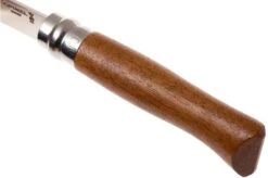 Opinel Pocket Knife No. 8 Luxury Range, Stainless Steel, Walnut Wood -Chic Knife Store OP002025 06 opinel op002025 06