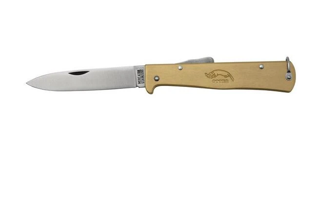 Otter Mercator 10-726 RG R Large Brass Stainless, Pocket Knife 3 Otter Mercator 10-726 RG R Large Brass Stainless, Pocket Knife