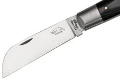 Otter Anchor Knife 173 R.m.L. Large Stainless, Grenadilla, Brass Anchor, Pocket Knife -Chic Knife Store OR173RML 03 otter