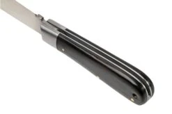 Otter Anchor Knife 173 R.m.L. Large Stainless, Grenadilla, Brass Anchor, Pocket Knife -Chic Knife Store OR173RML 05 otter