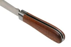 Otter Anchor Knife 173 R Small Stainless, Sapeli, Brass Anchor, Pocket Knife -Chic Knife Store OR174R 05 otter