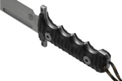 Pohl Force Quebec Two, 2443 Stonewashed, Fixed Knife -Chic Knife Store PF2443 04 pohlforce