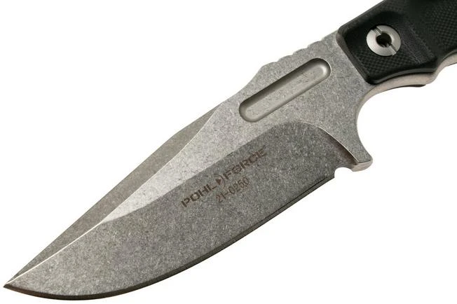 Pohl Force Compact One Stonewashed 6021 Fixed Knife, Dietmar Pohl Design 5 Pohl Force Compact One Stonewashed 6021 Fixed Knife, Dietmar Pohl Design - Image 3