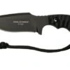 Pohl Force Compact Two Black 6032 Fixed Knife, Dietmar Pohl Design -Chic Knife Store PF6032 01 pohl