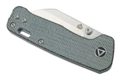 QSP Knife Penguin Mini QS130XS-B, Satin 14C28N, Denim Micarta Pocket Knife -Chic Knife Store QS130XS B 06 qsp