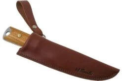 Roselli Big Heimo 4” Knife UHC RW40 Leather Sheath, Outdoor Knife -Chic Knife Store RIRW40 06 roselli