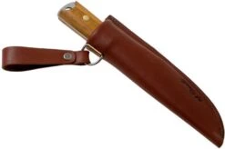 Roselli Big Heimo 4” Knife UHC RW40 Leather Sheath, Outdoor Knife -Chic Knife Store RIRW40 07 roselli