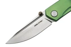 Real Steel Luna Maius Titanium Spring Green 7094, Pocket Knife -Chic Knife Store RL7094 03 realsteel
