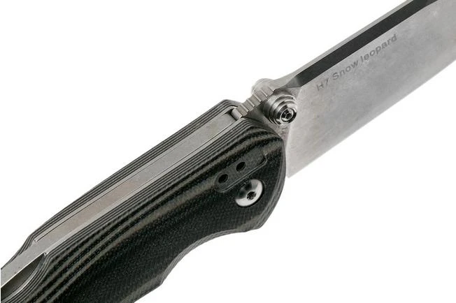 Real Steel H7 Snow Leopard Stonewash 7796 Pocket Knife 8 Real Steel H7 Snow Leopard Stonewash 7796 Pocket Knife - Image 6