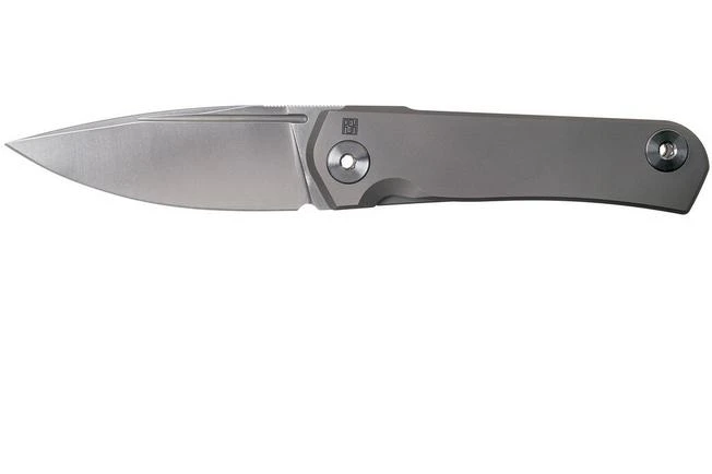 Real Steel Phasma Free, M390 Titanium, Nail Groove 9226 Pocket Knife, Poltergeist Design 3 Real Steel Phasma Free, M390 Titanium, Nail Groove 9226 Pocket Knife, Poltergeist Design