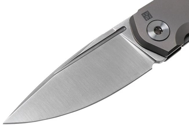 Real Steel Phasma Free, M390 Titanium, Nail Groove 9226 Pocket Knife, Poltergeist Design 5 Real Steel Phasma Free, M390 Titanium, Nail Groove 9226 Pocket Knife, Poltergeist Design - Image 3