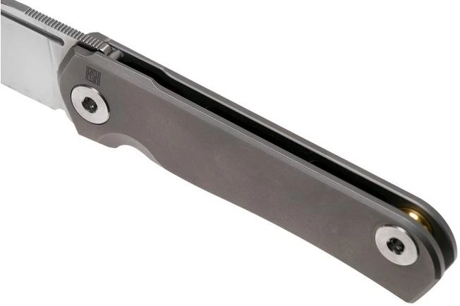 Real Steel Phasma Free, M390 Titanium, Nail Groove 9226 Pocket Knife, Poltergeist Design 9 Real Steel Phasma Free, M390 Titanium, Nail Groove 9226 Pocket Knife, Poltergeist Design - Image 7