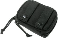 Real Steel Scout Pouch ST006 Pouch With Mesh Insert, Black -Chic Knife Store RLST006 02 real steel