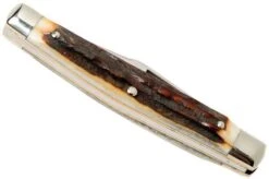 Robert Klaas Stockman Mini 85mm Real Stag 725-1-251-MINI Pocket Knife -Chic Knife Store RS725 1 251 MINI 04 robert klaas rs725 1 251 mini 04