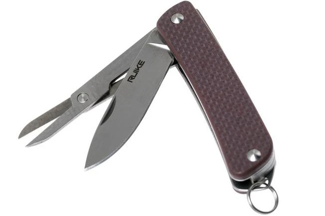 Ruike S22-N Brown Keychain Pocket Knife 3 Ruike S22-N Brown Keychain Pocket Knife