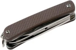 Ruike S31-N Brown Keychain Pocket Knife -Chic Knife Store RUS31 N 04 ruike