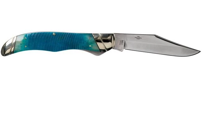 Rough Ryder Black & Blue Folding Hunter RR2117 Pocket Knife 4 Rough Ryder Black & Blue Folding Hunter RR2117 Pocket Knife - Image 2