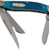 Rough Ryder Black & Blue Stockman RR2119 Pocket Knife -Chic Knife Store RY2119 01 rough ryder