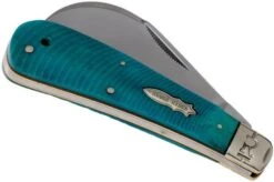 Rough Ryder Black & Blue Hawkbill RR2121 Pocket Knife -Chic Knife Store RY2121 04 rough ryder