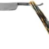 Rough Ryder Folding Razor Cinnamon Stag RR2159 Damascus Straight Razor -Chic Knife Store RY2159 01 rough ryder 1