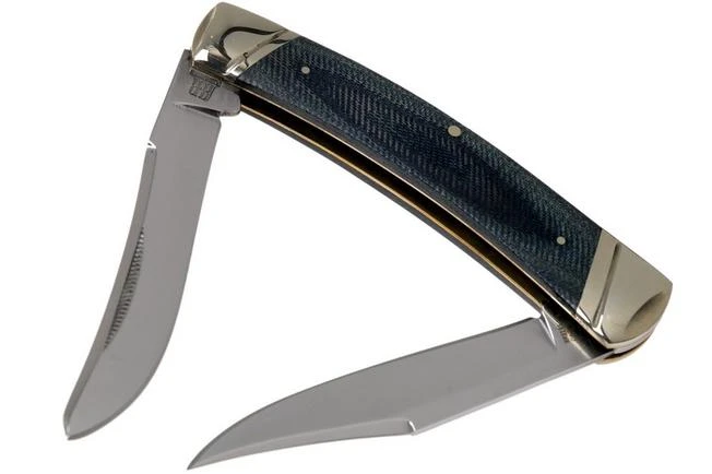 Rough Ryder Large Moose Denim RR2185 Carbon Slipjoint Pocket Knife 4 Rough Ryder Large Moose Denim RR2185 Carbon Slipjoint Pocket Knife - Image 2