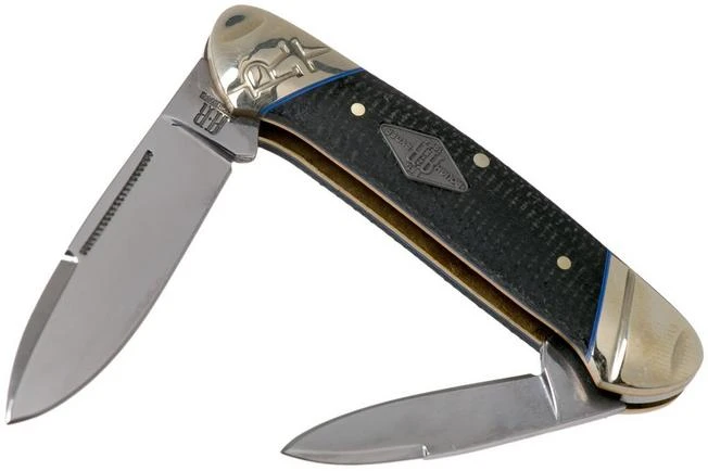 Rough Ryder Classic Carbon II Canoe RR2209 Pocket Knife 3 Rough Ryder Classic Carbon II Canoe RR2209 Pocket Knife