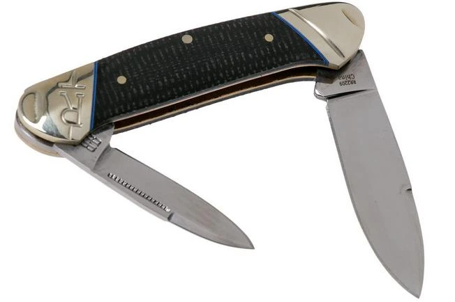 Rough Ryder Classic Carbon II Canoe RR2209 Pocket Knife 4 Rough Ryder Classic Carbon II Canoe RR2209 Pocket Knife - Image 2