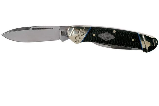 Rough Ryder Classic Carbon II Canoe RR2209 Pocket Knife 5 Rough Ryder Classic Carbon II Canoe RR2209 Pocket Knife - Image 3